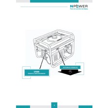 Npower Portatif Benzinli Jeneratör NG3500E