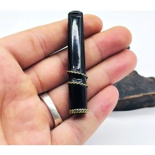 Özel Usta Işçilikli Orijinal Oltu Taşı Ağızlık