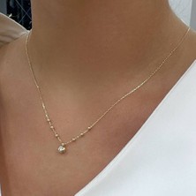 Tek Taş Dorikalı Kolye – KLY0990