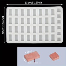 Mini Tuğla Silikon Kalıp (S787)