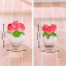 Ikili Mini Çiçek Silikon Kalıp (S812)