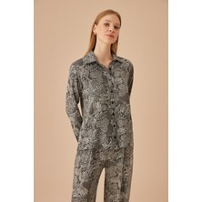 Suwen Caroline Maskülen Pijama Takımı