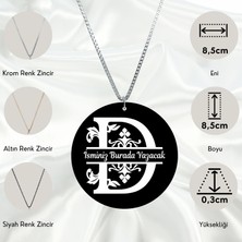 Keyf'ince Shopping D Harfli Pleksi Dikiz Ayna Araba Süsü I Model - 1 I Kişiye Özel I Firmalara Özel I Universal Araba Ayna Süsü
