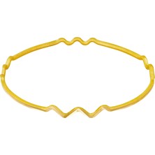 T51 Tuğrul Altın 14 Gr 22 Ayar Ritim Ajda İşçiliksiz Bilezik