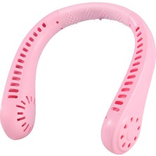 Ethel1 Boynu Asılı Küçük Fan Sessiz Klima Rahat Mini Katlanabilir Spor (Yurt Dışından)