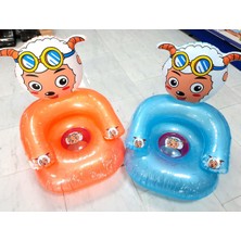 Çocuklar Için Şişme Koltuk Sevimli Hayvanlar Tasarımlı 55 x 55 x 60 cm