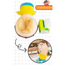Zhoulingjun Yaratıcı Aptal Kağıt Kutusu Peluş Oyuncak Bebek (Yurt Dışından)
