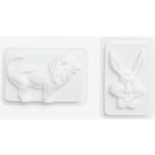 Paras Ticaret 8 Farklı Model Küçük Boy Alçı Kalıbı (1 Pakette 8 Adet (Farklı Model))