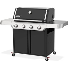 Weber Genesis® E-415 Siyah Gazlı Barbekü – 4 Brülör, Geniş Pişirme Alanı