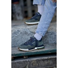 Cranch Model Kombinasyonlu Deri Sneaker Ayakkabı