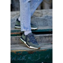 Cranch Model Kombinasyonlu Deri Sneaker Ayakkabı