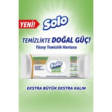 ASF Store Solo Temizlikte Doğal Güç Beyaz Sabun Ferahlığı Yüzey Temizlik Havlusu 100 Yaprak