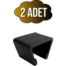 Baza Bağlantı Elemanı Ara Tutucu Yatak ve Baza Birleştirme Aparatı Plastik(Siyah)