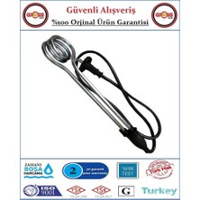 Elektrikli Su Isıtıcı - Daldırma Kova Içi Su Isıtıcı - 1500 Watt