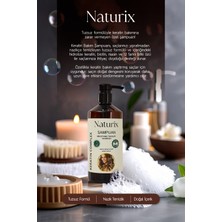 Naturix Tüm Saç Tipleri Için Doğal Keratin Bakımı Saç Bakım Şampuanı 600 ml