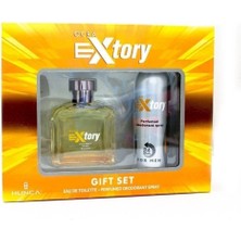 Asfstore Extory Ocra Gift Set For Men - Edt 100 ml + Deodorant 150 ml