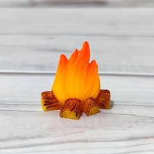 Minyatür Ateş Obje Silikon Kalıp (S774)