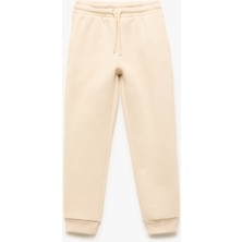 Koton Beli Lastikli Cepli Basic Jogger Eşofman Altı