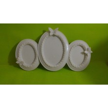 3'lü Çerçeve Silikon Kalıp