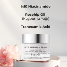 Hamel 3x Vita Aurora Cream %10 Niacinamide Koyu Leke Karşıtı Krem Kore 50ML