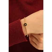 Kutup Yıldızı  Doç Zincir Altın Bileklik CGKBLK0326