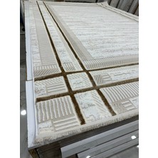 Halı Beyaz Vizon Spor Desen Halı Argın Halı