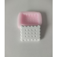 Mini Bisküvi Silikon Kalıp (S667)