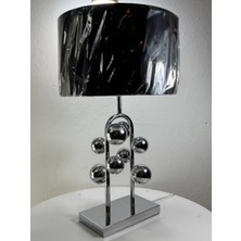 Vitale Metal Ayaklı Masa Lambası Beyaz AY.VTL-0044