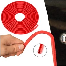 Toyota Tercel Oto Araç Kapı Koruma Fitili 5metre Kırmızı Renk Çarpma Çizilme Önleyici Fitil