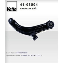 Votto 41 -8504 Salıncak Sağ Micra K12 Note 16MM Rotilli