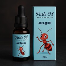 Purleoil Purle Oil 20 ml Karınca Yumurtası Yağı | Tüy Azaltıcı Doğal ve Vegan Kıl Karşıtı Yağ