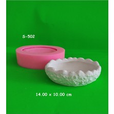 Yatay Saksı Silikon Kalıp