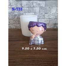 Erkek Saksı Silikon Kalıp (S722)