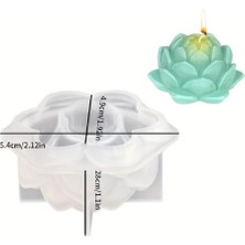 Küç.lotus Çiçeği No:1 Silikon Kalıp (S873)