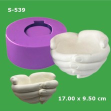 El Saksı Silikon Kalıp (S539)