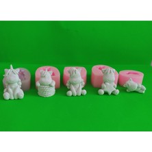 5 Li Unicorn Silikon Kalıp