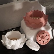Kapaklı Lotus Silikon Kalıp (S805)