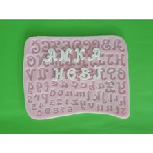 Alfabe (Büyük ve Küçük Harf) Silikon Kalıp