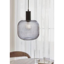 Mylights Rustik  Füme  Sarkıt Avize 20CM Bronz Askılı Spor Tekli Avize