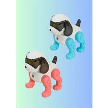 Işıklı Müzikli Kuyruk Sallayan Pilli Sevimli Robot Köpek