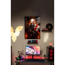 Gow Kratos Temalı Hd Metal Tablo Poster