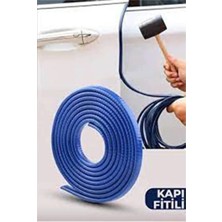 Proton Saga Oto Araç Kapı Koruma Fitili 5metre Mavi Renk Çarpma Çizilme Önleyici Fitil
