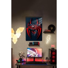 Örümcek Adam Temalı Hd Metal Tablo Poster
