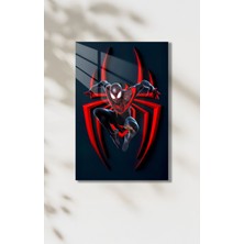 Örümcek Adam Temalı Hd Metal Tablo Poster