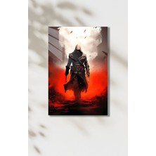 Assasin Creed Temalı Hd Metal Tablo Poster