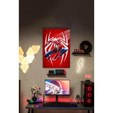 Örümcek Adam Temalı Hd Metal Tablo Poster