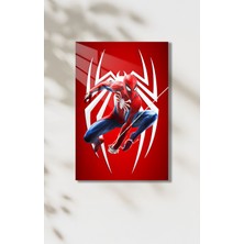 Örümcek Adam Temalı Hd Metal Tablo Poster