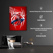 Örümcek Adam Temalı Hd Metal Tablo Poster