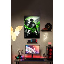 Aot Attack On Titan Temalı Hd Metal Tablo Poster