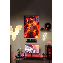 One Piece Ace Temalı Hd Metal Tablo Poster